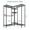 VIPEK Classic L6 Heavy Duty Clothes Rack L Shape Clothing Rack 5-Tier Wire Garment Rack Freestanding Closet, Max Load 850LBS - 3 of 4
