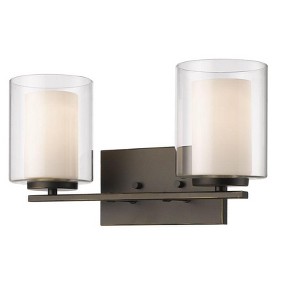 Z-Lite Willow 2 - Light Vanity in  Olde Bronze - 1 of 1