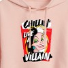 Women's - Disney Villains - Cruella Chillin Like A Villain Cropped Graphic Hoodie - 2 of 3
