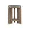 Liberty Furniture,Affinity Round End Table for Living Room, Concrete Tops - 2 of 4