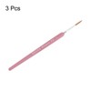 Unique Bargains Detail Nylon Miniature Painting Brush 3 Pcs - 3 of 4
