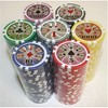 Slickblue 14-Gram Poker Chips 25-Pack, Hi Roller Design, Laser Inlay Art, Casino Play, $1-$10,000 - 3 of 3
