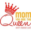 Men's Design By Humans Mother's Day Mom You Are The Queen By tmsarts T-Shirt - 2 of 2