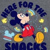 Men's - Disney - Here For The Snacks Long Sleeve Graphic T-Shirt - 2 of 4