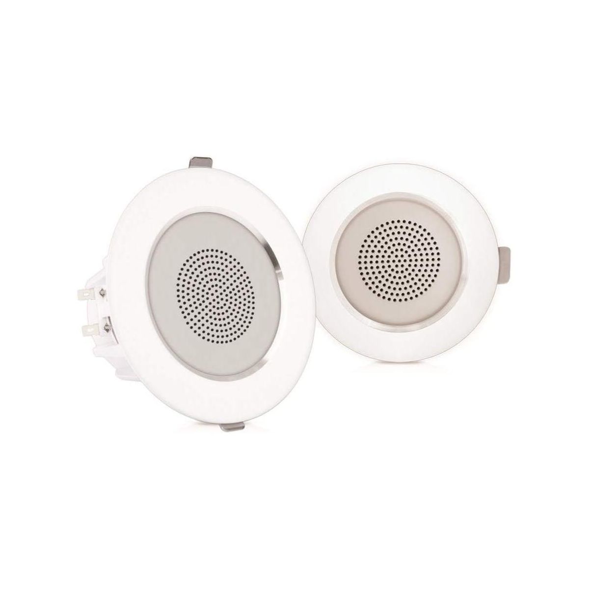 Pyle LED In-Wall/Ceiling Home Speakers with Built-In LED Lights - thumbnail 2