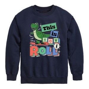 Boys' - Disney - Toy Story Graphic Long Sleeve Fleece Sweatshirt - 1 of 4