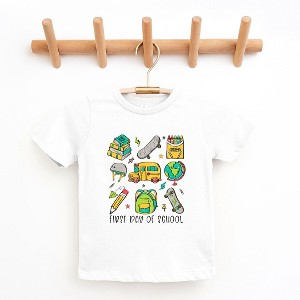 The Juniper Shop First Day Of School Chart Toddler Short Sleeve Tee - 1 of 2