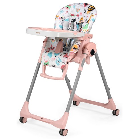 Peg Perego Prima Pappa Zero 3 Super Girl High Chair - Pink : Target