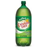 Canada Dry Ginger Ale Soda - 2 L Bottle