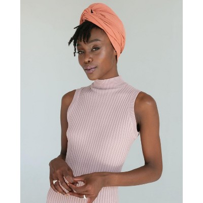 The Wrap Life | Ribbed Satin Lined Turban