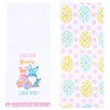 The Lakeside Collection Embroidered Kitchen Towels Gnome & Bunnies Set of 2 - 3 of 4