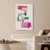 Art Remedy Dreaming of a dream Geometric Modern Color Block Abstract Wall Art Unframed - 2 of 4