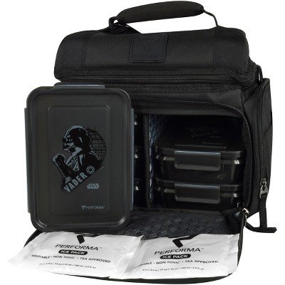 Performa 6 Meal Prep and Fitness Bag - Batman - Includes six pack of  containers
