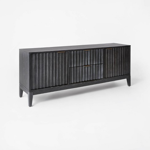 Target black store tv stand