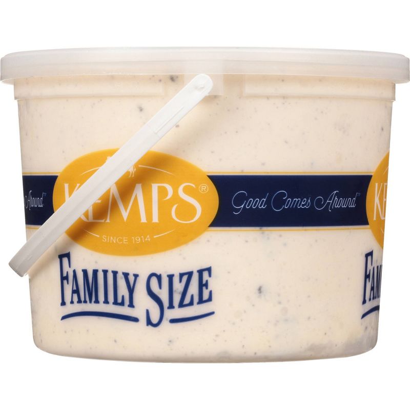 Kemps Cookies &#38; Cream Ice Cream - 128oz, 4 of 8