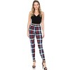 Slickblue Multi Printed Leggings, High Waisted, Elasticized Waist Band, Women's Activewear, Multicolor, One Size - 2 of 4