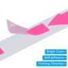 Unique Bargains PVC Waterproof Removable Self-Adhesive Floor Marking Arrow Sticker Label 150 Pcs - 4 of 4