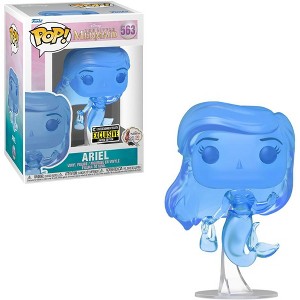 Funko POP! The Little Mermaid - Ariel (Blue Translucent) Vinyl Figure #563 Entertainment Earth Exclusive - 1 of 3