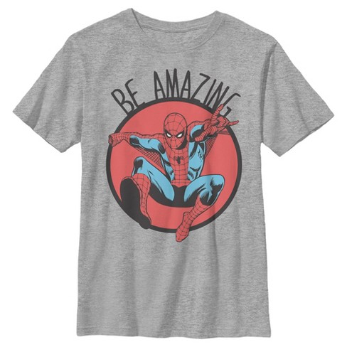 Boy's Marvel Spider-man Be Amazing T-shirt : Target