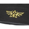 Legend Of Zelda Wingcrest Triforce Knit Cuff Beanie Hat Cap - 2 of 4