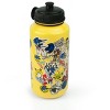 Just Funky Sonic The Hedgehog Sticker Bomb Large Plastic Water Bottle | Holds 32 Ounces - 2 of 4