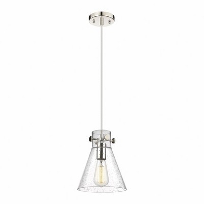 Newton Cone - 1 Light Pendant In Industrial Style-9.88 Inches Tall and 8 Inches Wide