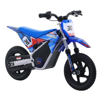 VisioGear Bicycles, 12 Inch for 3-6 Year Old Children Off-road Racing, Safe Disc Brakes, Blue, 38.5"*22.8"*25.6"