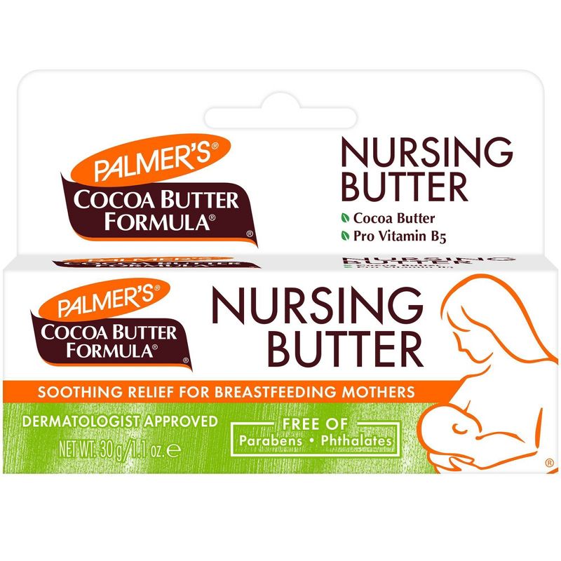 Palmer&#39;s Nursing Butter Body Lotion - 1.1oz, 1 of 8