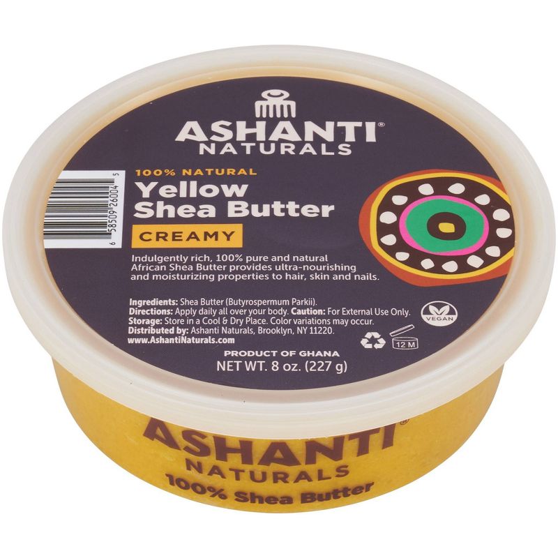 Ashanti African Creamy Shea Butter Anti-Frizz Treatment - 8 fl oz, 3 of 7