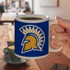 San Jose State University Primary Logo Ceramic Coffee Mug Novelty Gift Mugs for Coffee Tea and Hot Drinks 11oz White - 4 of 4