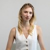 LXLM by Locks & Mane Chain-link Braided Headband - Black - 2 of 3