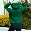 Anna-Kaci Women's Half Zip Pullover Hoodie with Side Slit for Everyday Looks - 4 of 4