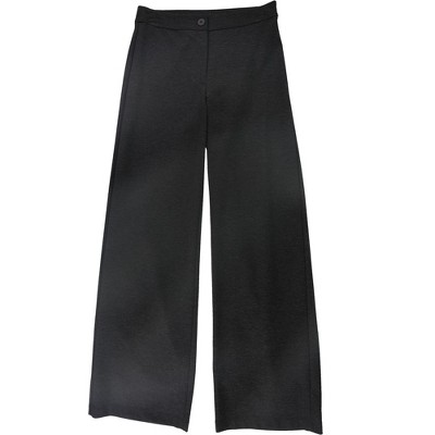 Eileen Fisher Womens Heathered Casual Wide Leg Pants
