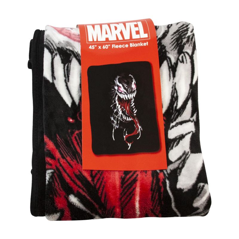 Surreal Entertainment Marvel Venom Lightweight Fleece Throw Blanket | 45 x 60 Inches, 2 of 7