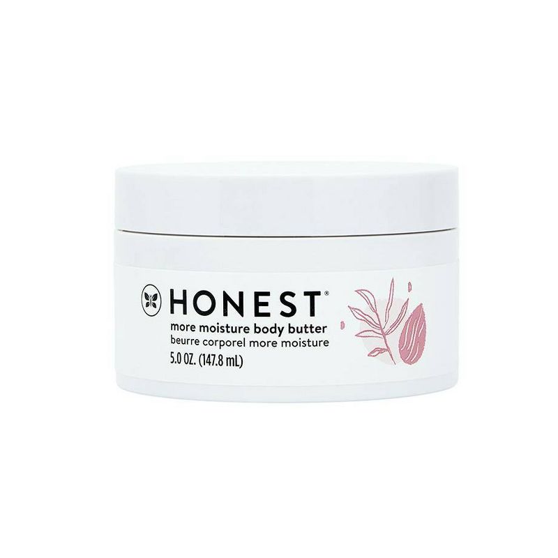 The Honest Company Nourish More Moisture Body Butter - Sweet Almond - 5oz, 1 of 9