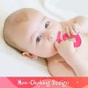 Baby Teething Toys, Silicone Baby Teether Baby Chew Toys Freezer Safe BPA Free, Soothe Babies Gums Teething - 3 of 4