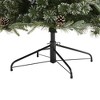 Nearly Natural 7.5-ft Snowed Tipped Clermont Mixed Pine Artificial Christmas Tree with 600 Clear LED Lights, Pine Cones and 1784 Bendable Branches - 4 of 4