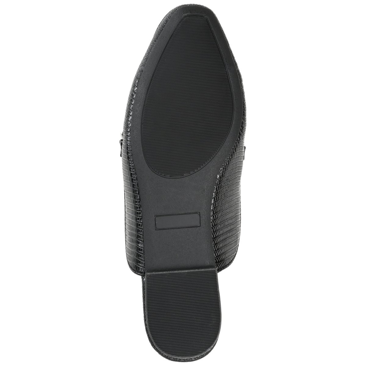 Женские сабо Journee Collection Women's Hazina Slip On Square Toe Mules Flats Black 9 — фото 5