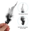 Unique Bargains DIY Dream Catcher Earrings Saddle Hackle Rooster Feathers 50 Pcs - 3 of 4