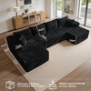 XIZZI Plush Sofa Sets with Pure Sponge Comfort, Ultra Supportive No Assembly Required Sectional Couch, High-Density Sponge for Lasting Relaxation - 2 of 4