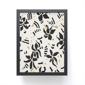 evamatise Abstract Spider Orchids 4" x 3" Black Framed Mini Art Print - Society6 - 1 of 3