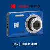 Kodak PIXPRO Friendly Zoom FZ55 Digital Camera (Blue) Bundle - 3 of 4
