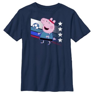 Boy's Peppa Pig UK Soccer T-Shirt - 1 of 4