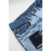 Women's Wo's Patch Denim Skirt - knotWTR - image 4 of 4