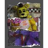 Five Nights at Freddy's Animatronic Collage Art Boy's Charcoal Heather T-shirt - 2 of 3