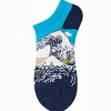 Hokusai's Great Wave Famous Art Ankle Socks from the Sock Panda  (Women's or Men's Sizes) - 3 of 3