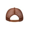 Western Desert Sunrise Easy Does It White & Brown Foam Trucker Hat - 3 of 4