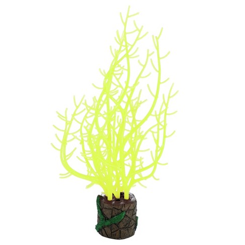 Unique Bargains 1 Pcs Colorful Faux Coral Reef Decor for Aquarium