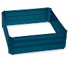 Gardeners Supply Company Demeter Corrugated Metal Raised Bed | Sturdy Corrugated Galvanized Steel Frame Plant Bed | Outdoor Deep Root Planter Box for - 4 of 4
