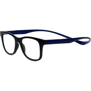 Magz Chelsea Magnetic Front Connecting Reading OR Blue Light Glasses OR Transition Photochromic in Black Blue - 1 of 4